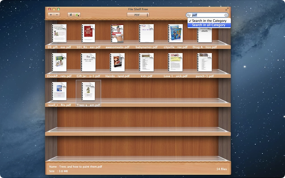 1782281150-3b788de152d0b5d.png Bookshelf – Library for Mac v6.4.0 电子书与文件索引管理工具 破解版下载
