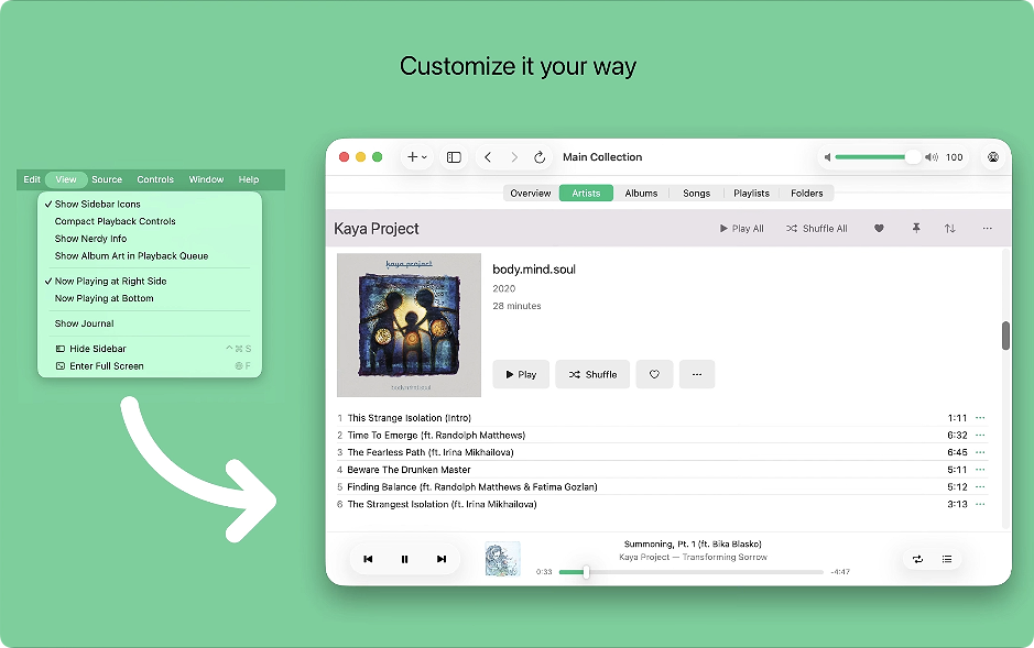Radiccio for mac v1.3.2 音乐播放器 破解版下载 Radiccio for mac v1.3.2 音乐播放器 破解版下载