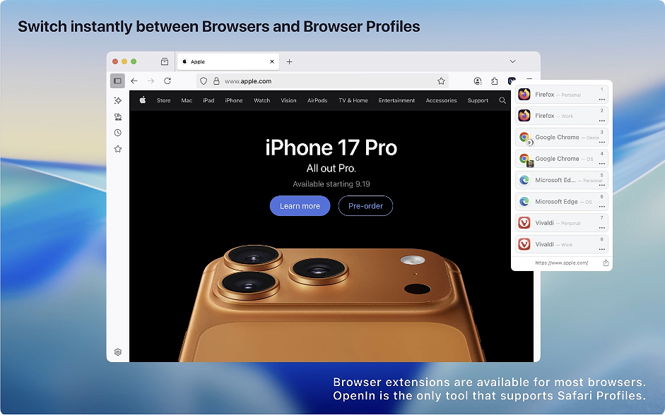1784101877-99af10c2a18624f.png OpenIn 4 for mac v4.4.0 高级链接处理工具 破解版下载